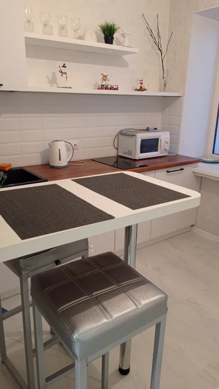 Красивая чистая квартира с красивым видом на арену