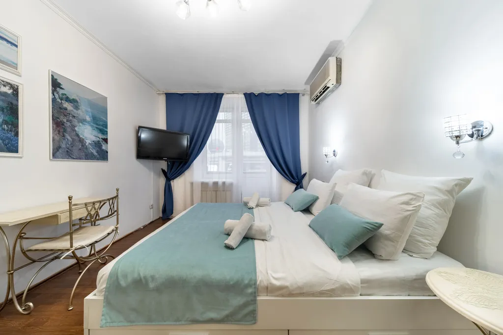 Квартира 3-комнатная квартира с видом на ночную Москву — Москва