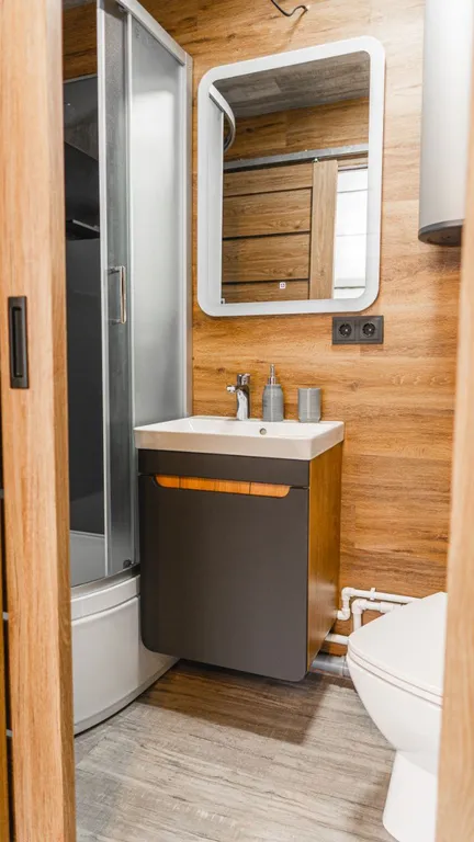 Коттедж Уютный домик в лесу — Новая