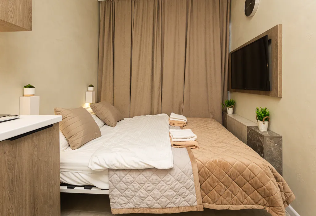 Уютная студия рядом с лесопарком