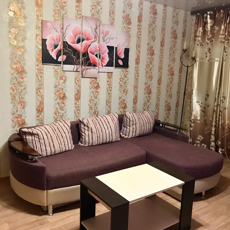 Уютная трёхкомнатная квартира