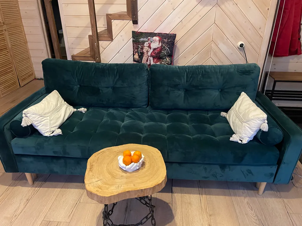 Уютный дом с купелью и камином Лесное Вдохновение