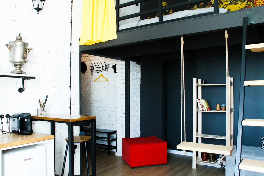 Уютная студия в русском стиле в центре