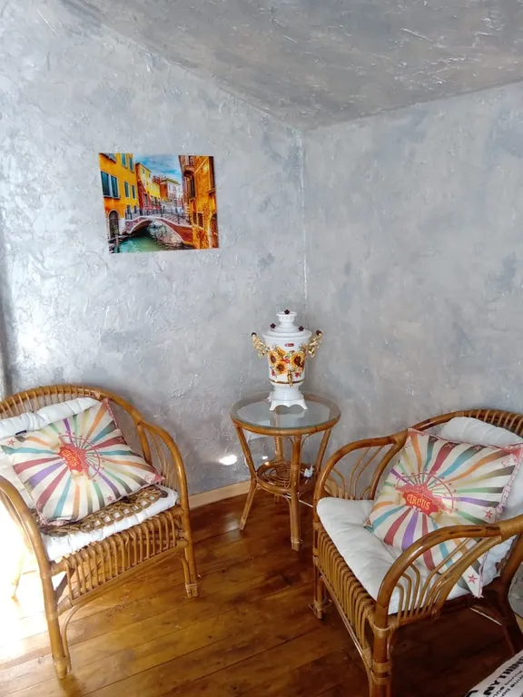 Студия для двоих в тихом месте