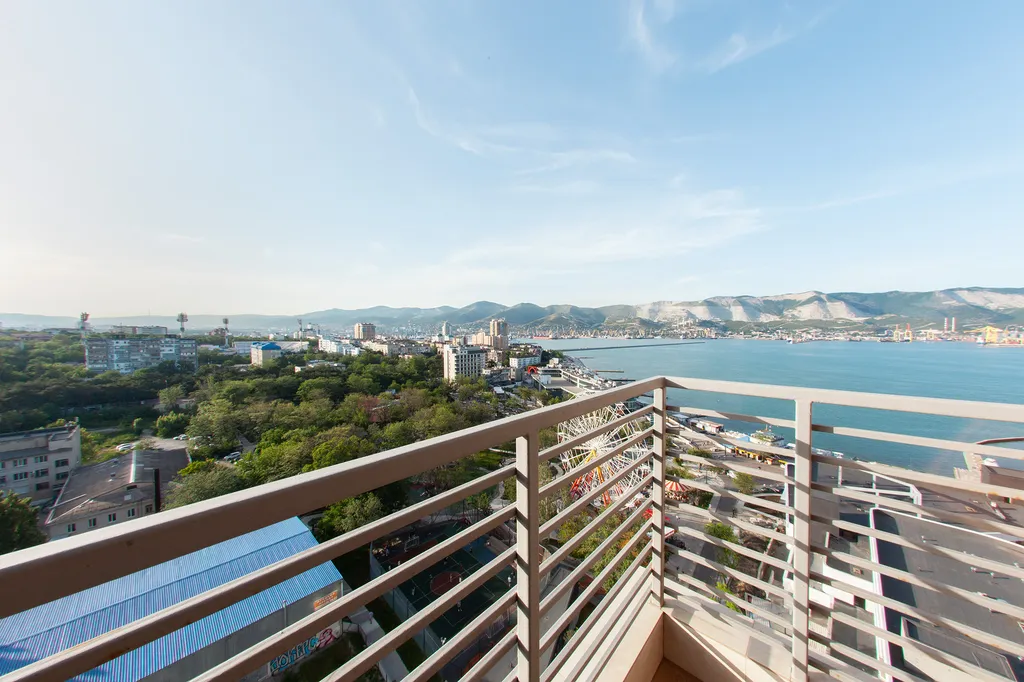 Апартаменты с 3-мя спальнями с видом на море