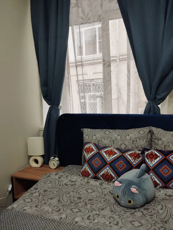 Квартира Двухместная комната с 1 двухспальной кроватью в центре Москвы — Москва