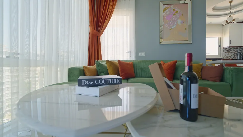 Yekta Queen просторный апартамент на 1 линии моря