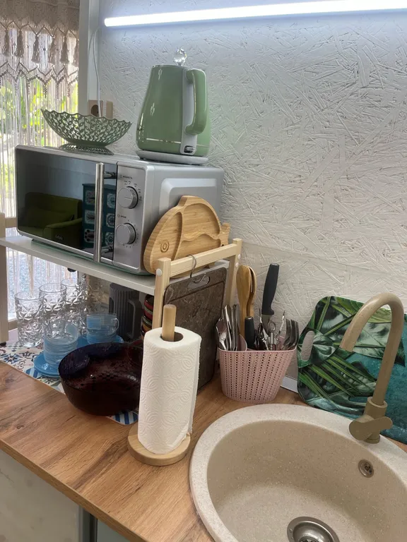 Коттедж Домик у Моря отдельно стоящий - парковка, детский уголок, зона отдыха — Адлер