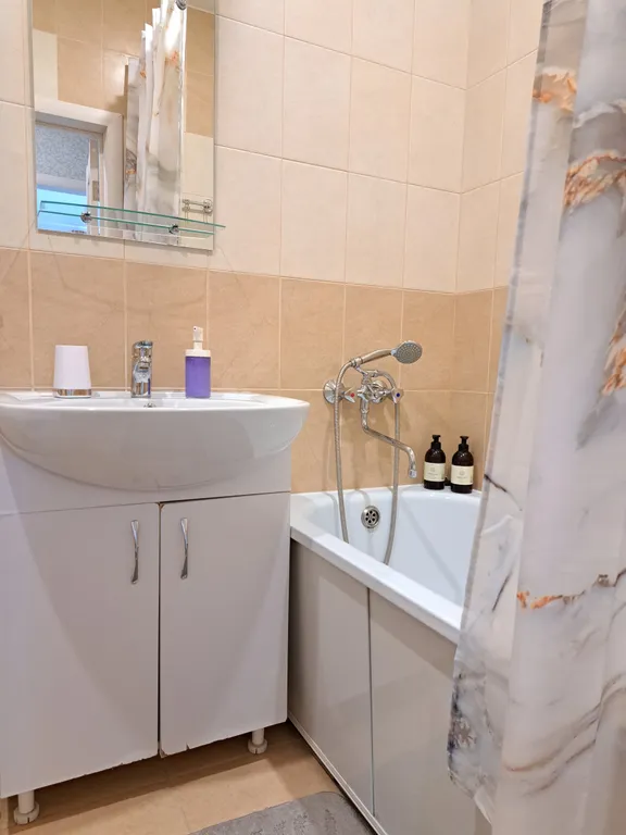 Студия на Псковской с большой кроватью