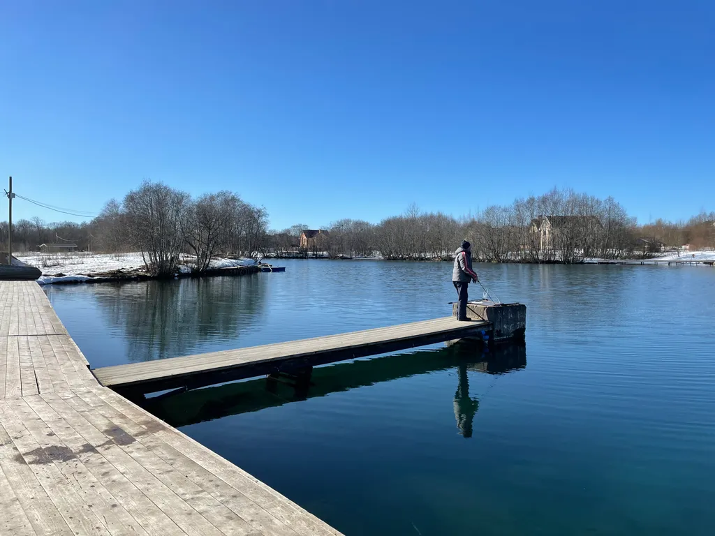 Уютный домик в тишине у озера Кипень