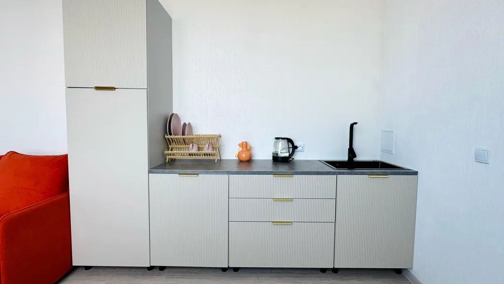 Студия на высоком этаже