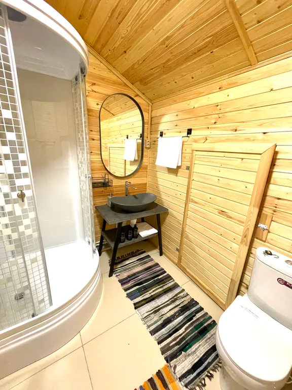 Дом-дача У Мишутки оливковый