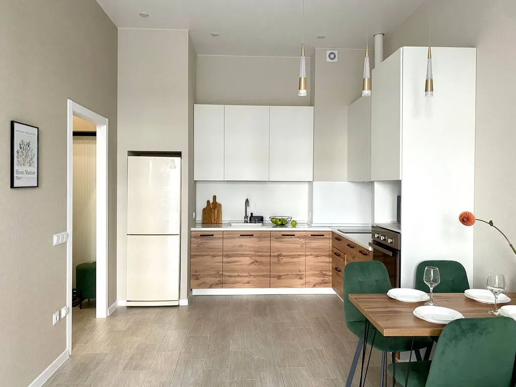 Евродвушка со своей террасой и высокими потолками