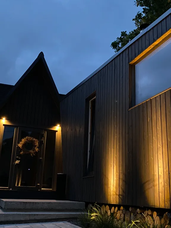 Треугольный дом в скандинавском стиле A-frame