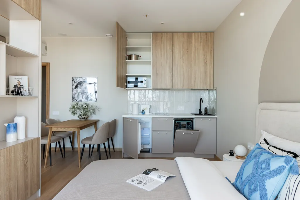 Апартаменты семейные с видом на залив