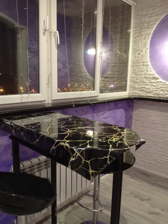 Уютная стильная студия с дизайнерским ремонтом