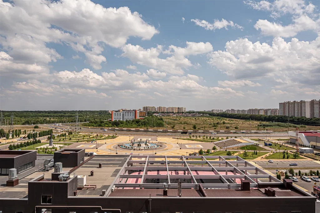 Новая уютная квартира с видом на фонтан