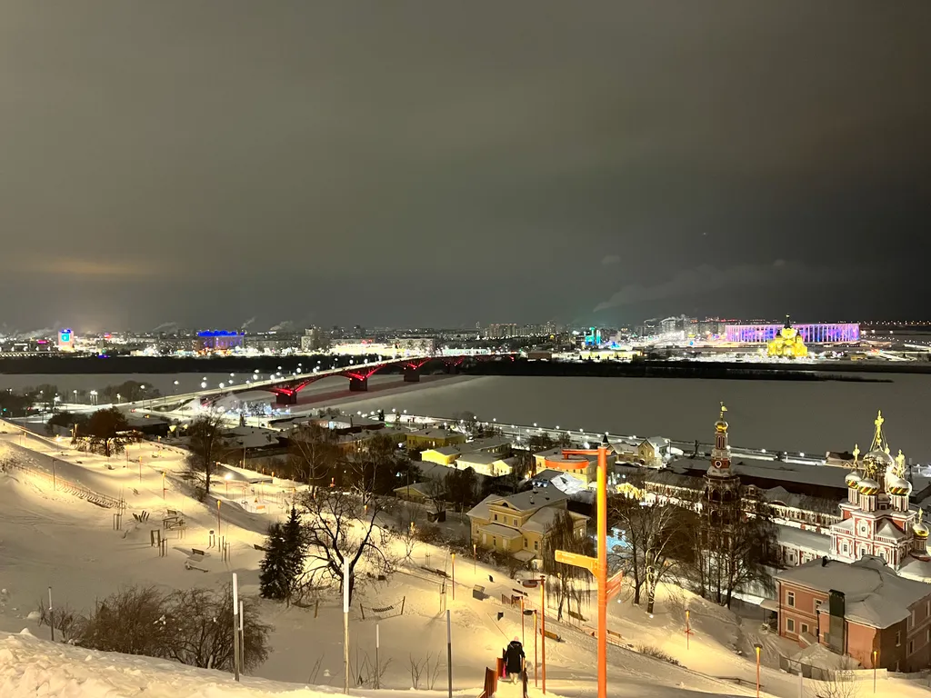Квартира Лучший вид! Квартира в центре с видом на реки, набережные и стадион — Нижний Новгород