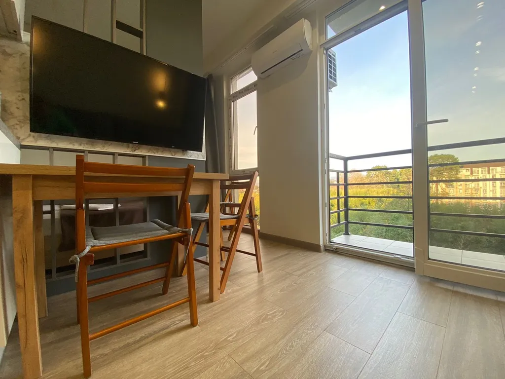 Квартира Квартира Стильная студия на первой береговой. Море всего 5 минут пешком! — Сириус