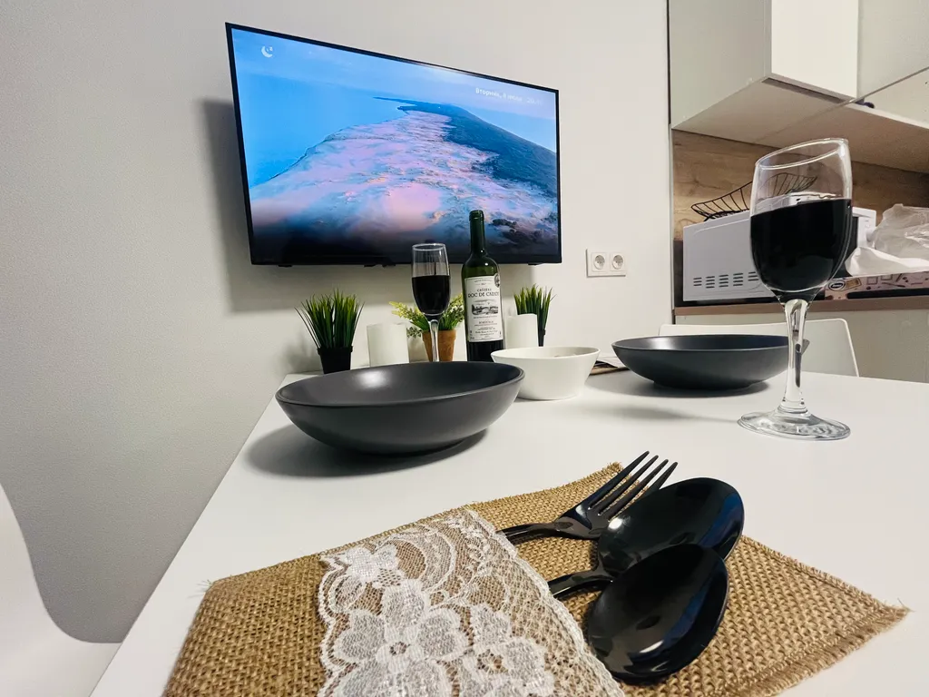 Видовая однокомнатная квартира студия