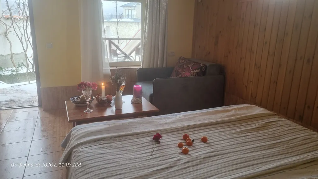 2хместная комната с балконом