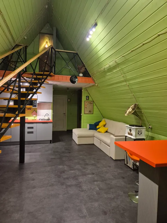 Ретро дом с джакузи и баней на дровах