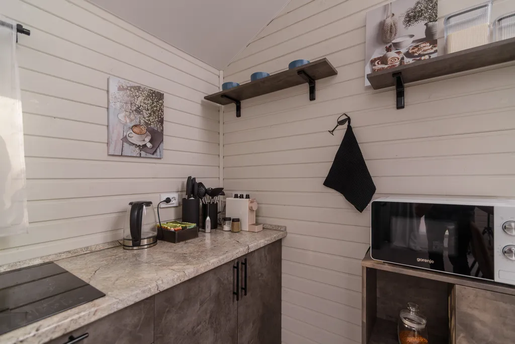 Уютный дом с 3 спальнями и кухней-гостиной