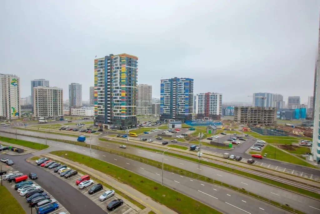 Квартира Квартира Уютная новая евродвушка в жилом комплексе Minsk World — Минск