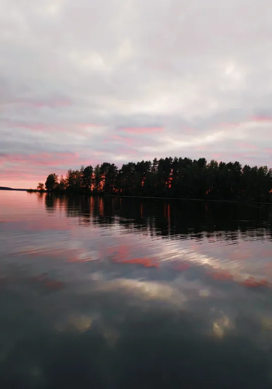 Уютный дом с прекрасным видом на лес и озеро