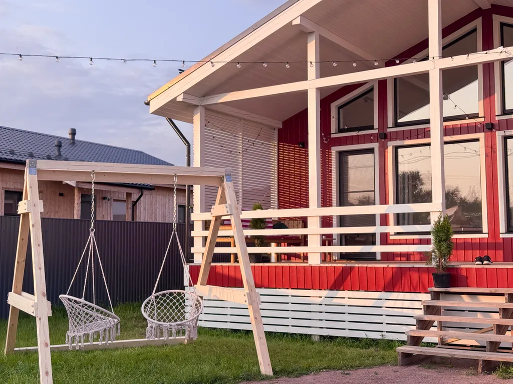 Коттедж Красивый дом с сауной, джакузи и сапбордами — Павловский Посад