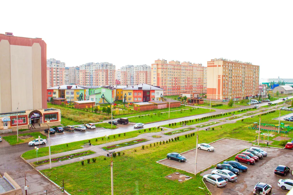 Квартира с видом на город