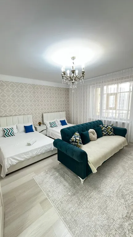 Уютная двухкомнатная квартира рядом с Экспо