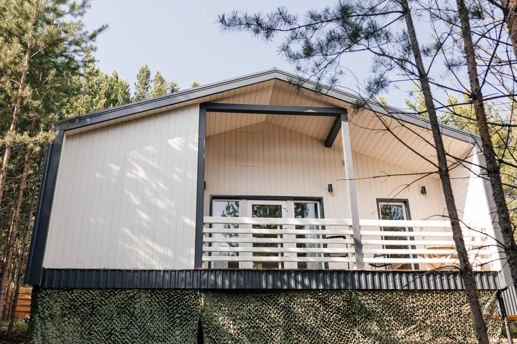 Уютный гестхаус Горки посреди леса и в полном уединении, баня и чан