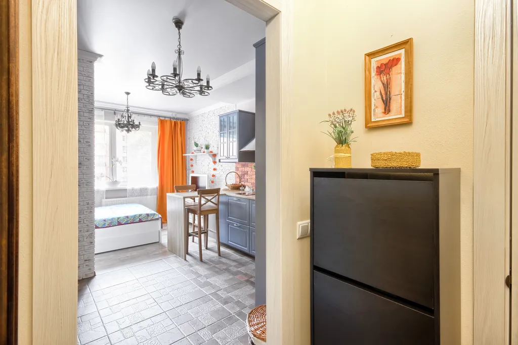 Квартира Квартира Уютная студия на ул. Пулковская — Санкт-Петербург