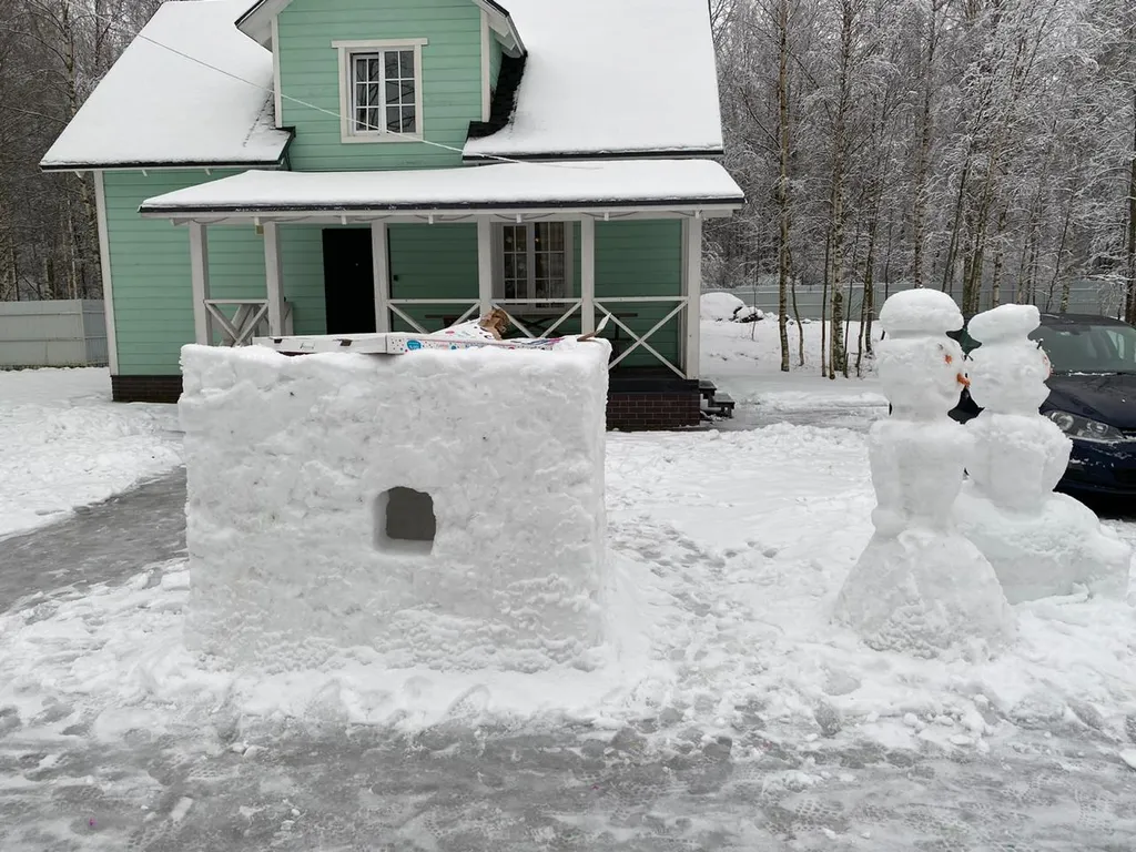 Коттедж Коттедж на озере Вуокса со своим пляжем и баней — Кротово