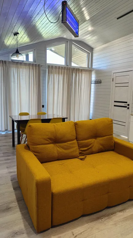 Уютный домик на Волге в стиле барнхаус