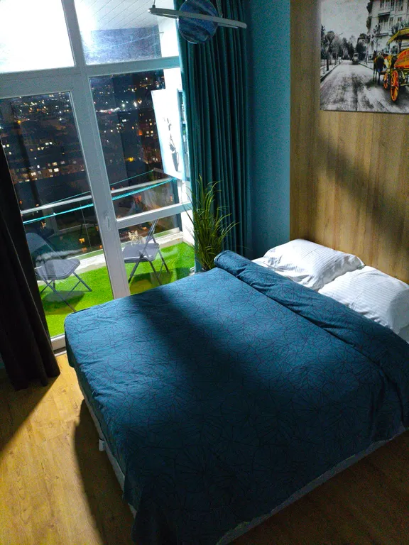 Квартира с видом на горы с газовым отоплением