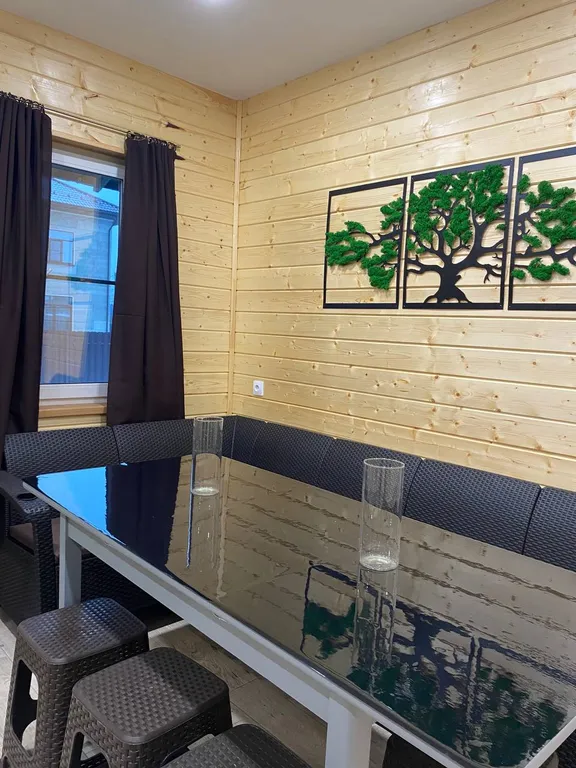 Коттедж Новый коттедж с русской баней на дровах — Тосно