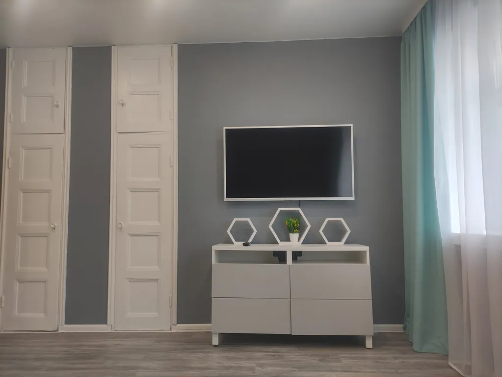 Современная квартира в центре в финском доме