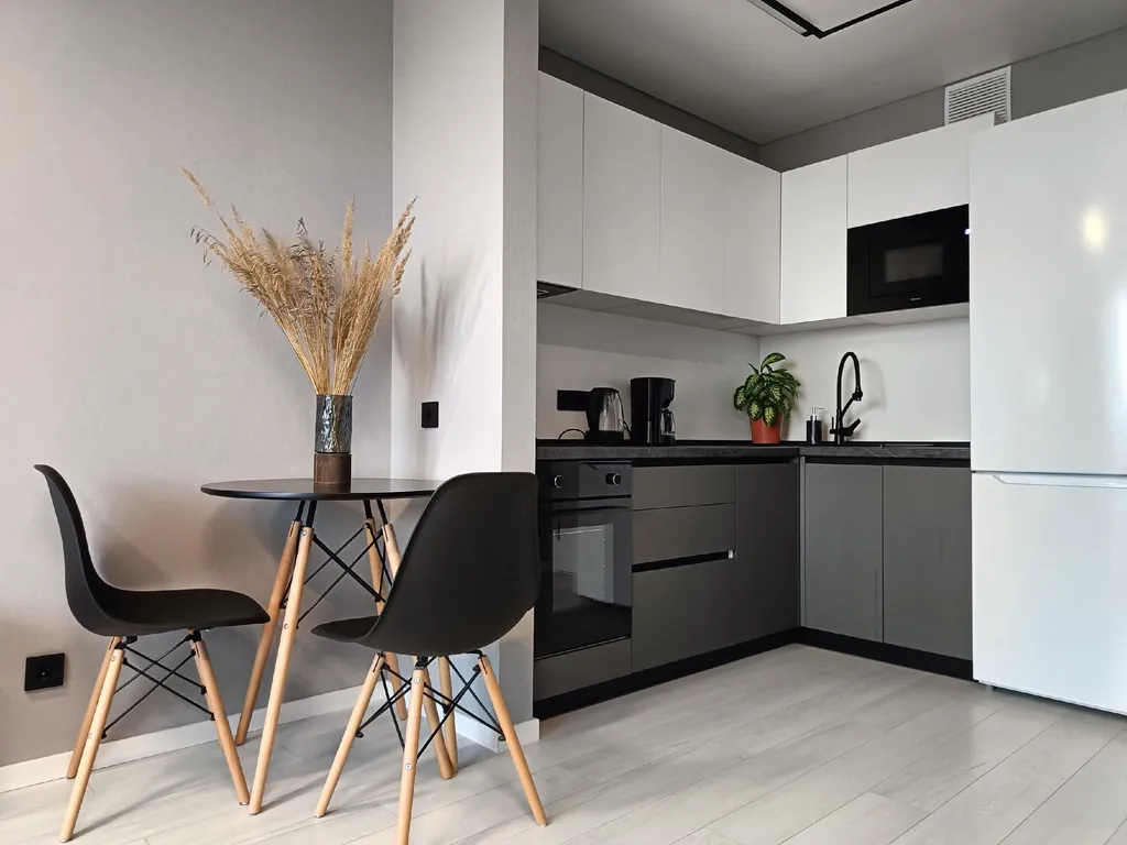 Апартаменты Комфорт хаус, студия с дизайнерским ремонтом