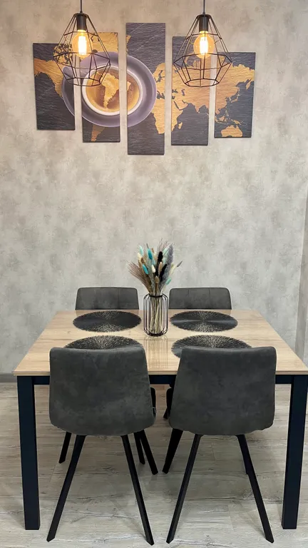 Уютная квартира в жк fiftyfifty с шикарным панорамным видом