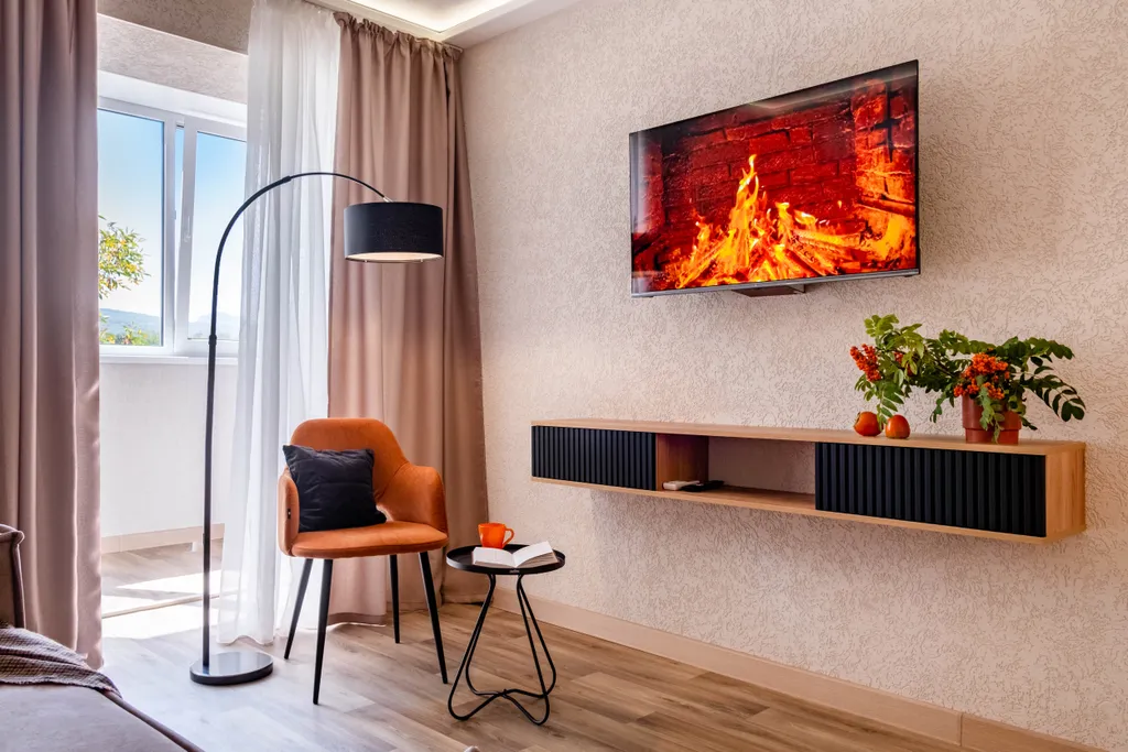 Двухкомнатные апарты с видом на горы