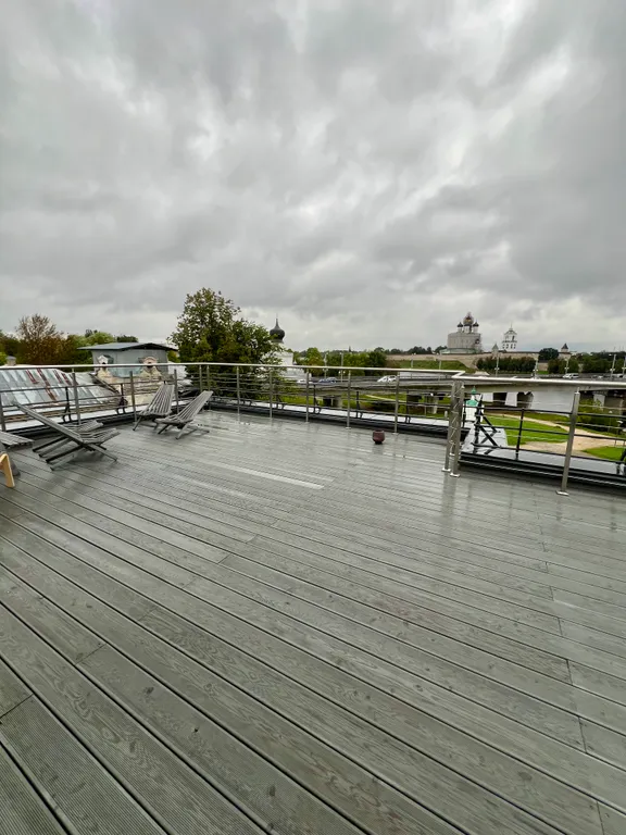 Видовые апартаменты 3-комнатные с террасой