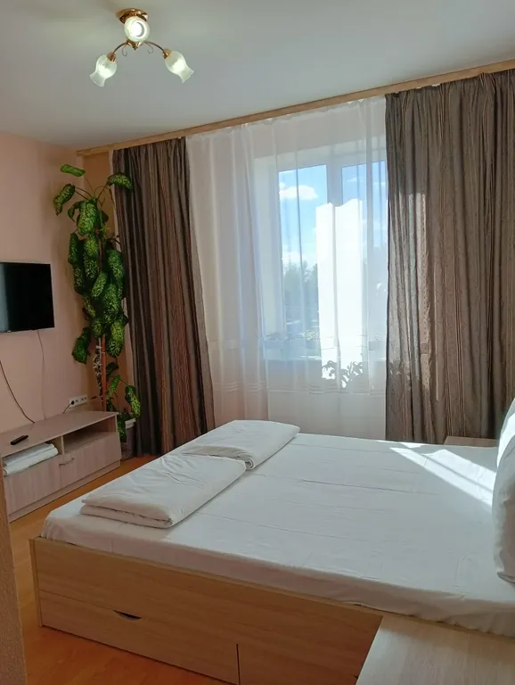 Квартира с видом из окна на покровскую башню и реку великую