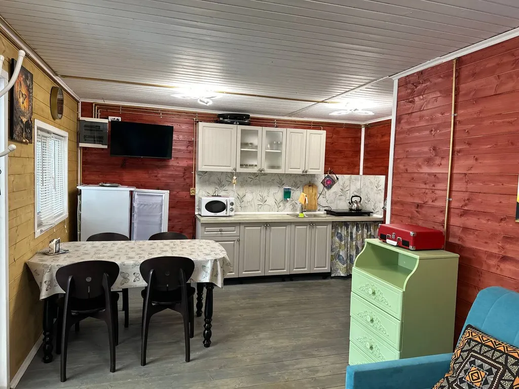 Отдых в лесу с баней и горячим чаном