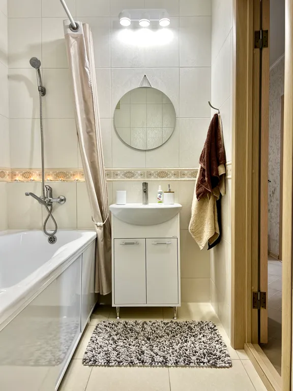 Уютная светлая квартира недалеко от центра