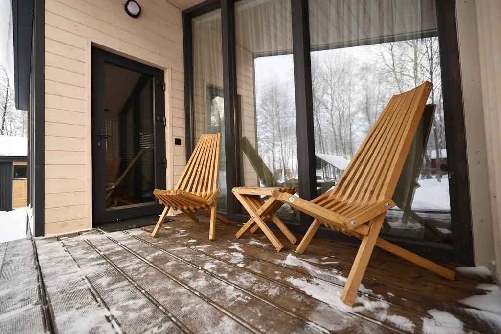 Семейный домик в лесу