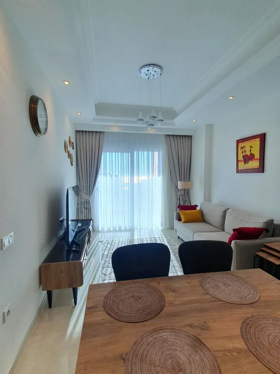 Премиум квартира с видом на море в Махмутлар