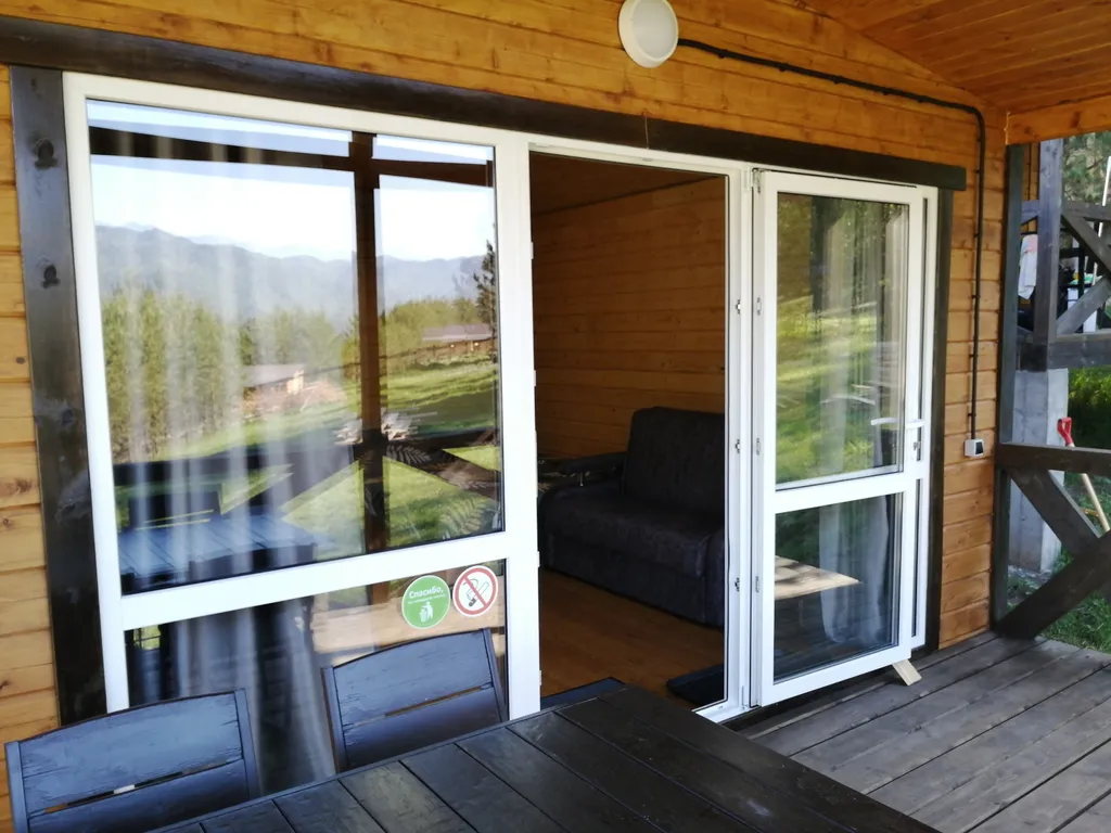 Атмосферный дом с видом на горы