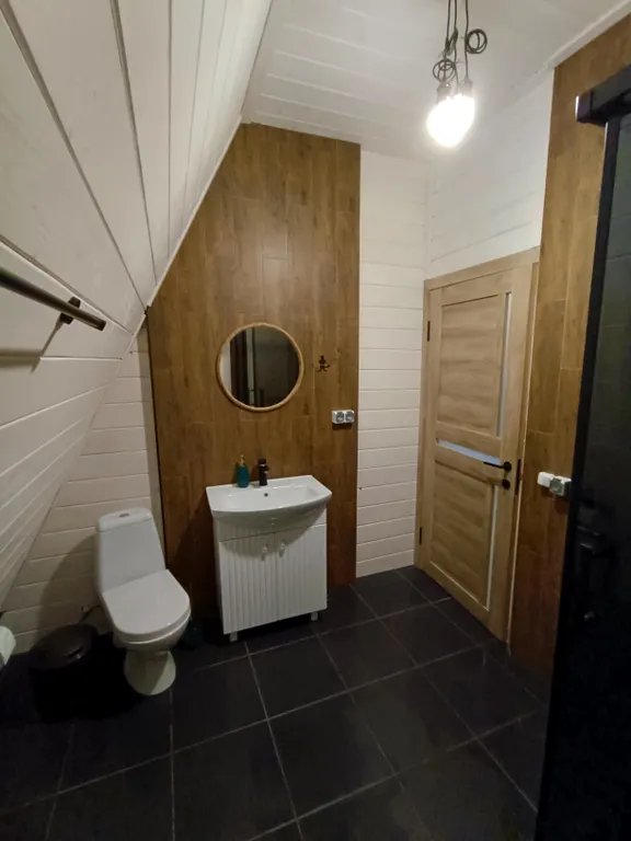 Коттедж А-фрейм дом с банным чаном — Матросово